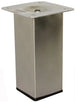 Square Leg, H125mm x 50mm, Stainless Steel