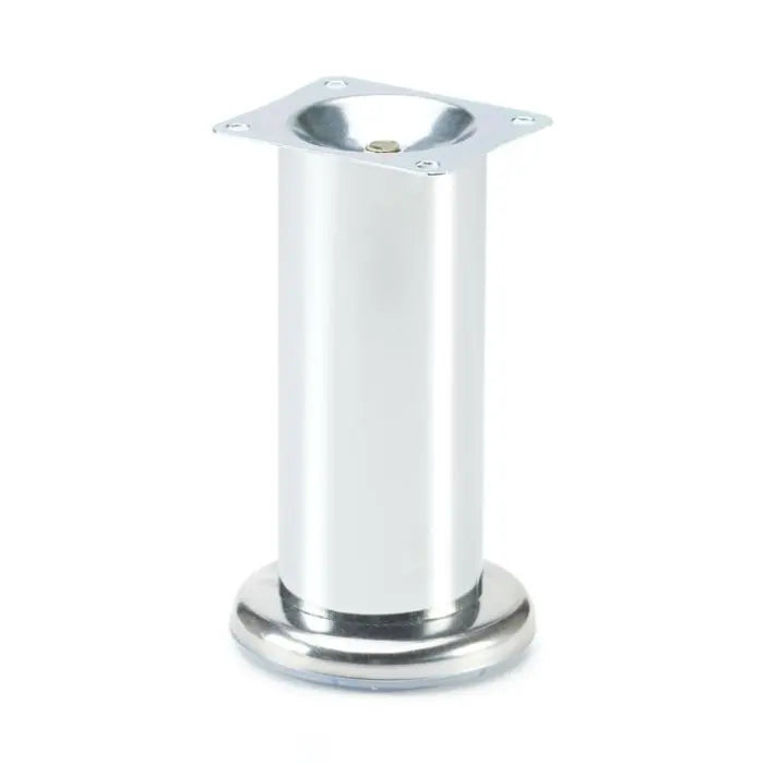 Round Leg on Base, Eco, H120mm, Chrome Plated