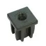 Threaded Plug, Square, M10 x 25mm