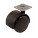 Twin Castor, with Square Plate, 40mm