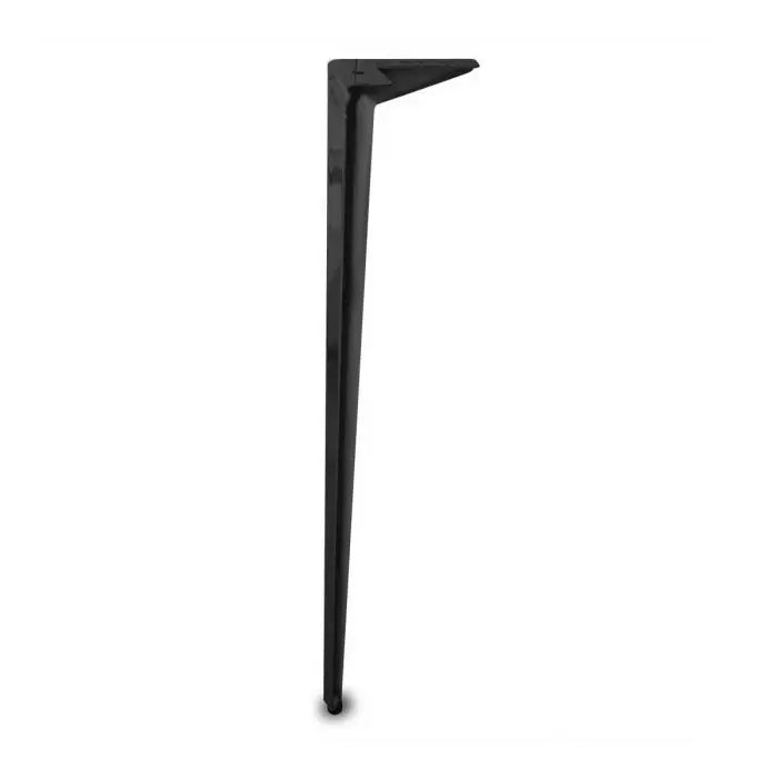 Y Leg, Slim, H700mm, Black