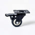 Castor, Swivel with Brake, Black, 50mm