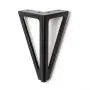 Tri Leg, H150mm x 82mm x 82mm, Black