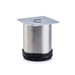 Wide Base Leg, Adjustable, H100mm x 76mm, Stainless Steel