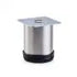 Wide Base Leg, Adjustable, H100mm x 76mm, Stainless Steel