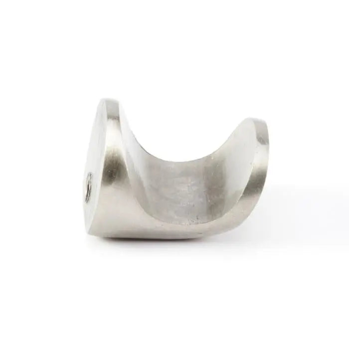 Finger Pull Knob, Brushed Satin Nickel, 18mm