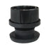 Leveling Foot, Round Tube Insert, Adjustable