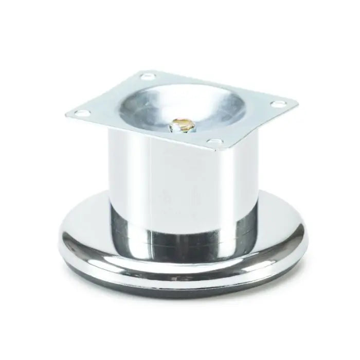 Round Leg on Base, Eco, H50mm x 48mm, Chrome Plated