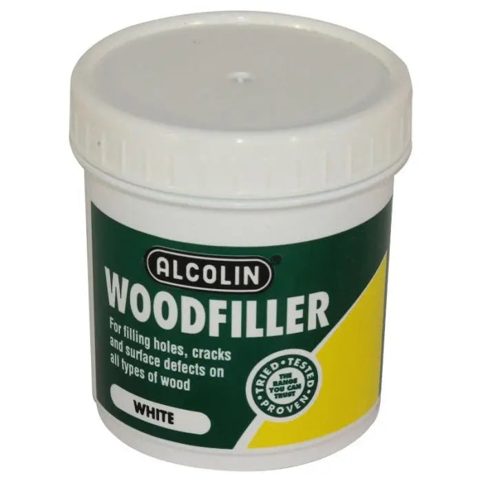 Alcolin Woodfiller, White, 200g