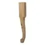 Queen Anne Leg, H440mm x 65mm x 65mm, Raw Pine