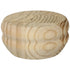 Bunfoot, Flat Groove, H45mm x 85mm, Raw Pine