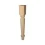 Table Leg, H750mm x 90mm x 90mm, Raw Pine
