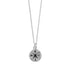 Keep It Moving! 17"+ 2 Hammered Compass Necklace