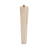 Cone Leg with M8 Bolt, H200mm x 45mm x 25mm, Raw Pine
