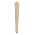 Cone Leg with M8 Bolt, H300mm x 45mm x 25mm, Raw Pine