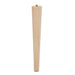 Cone Leg with M8 Bolt, H300mm x 45mm x 25mm, Raw Pine