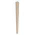 Cone Leg with M8 Bolt, H440mm x 65mm x 35mm, Raw Pine