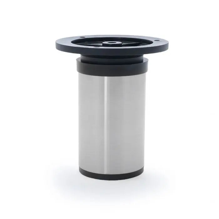 Top Adjustable Leg, H80mm x 50mm, Brushed Satin Nickel