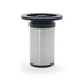 Top Adjustable Leg, H80mm x 50mm, Brushed Satin Nickel