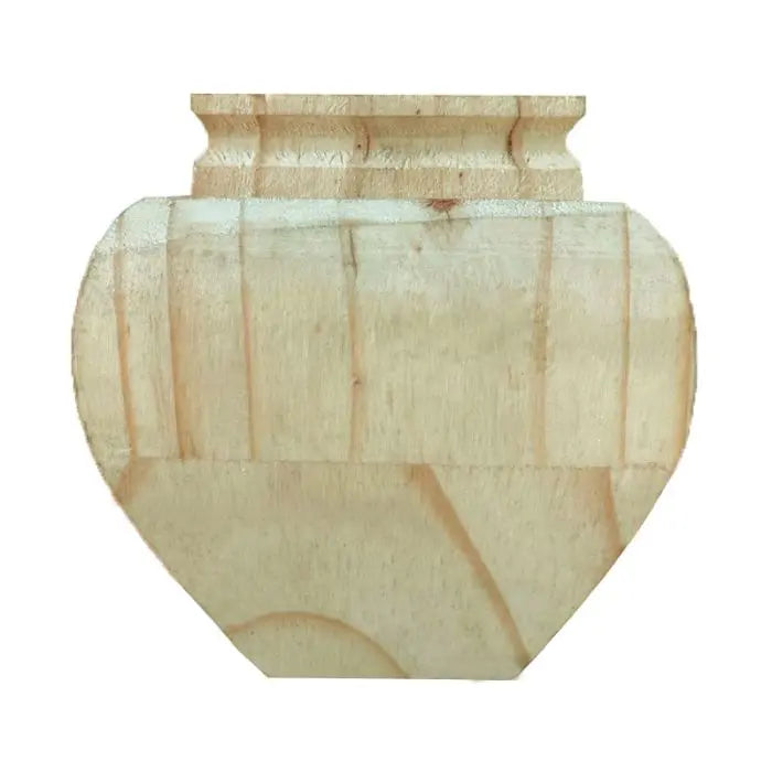 London Short Leg, H100mm x 85mm x 85mm, Raw Pine