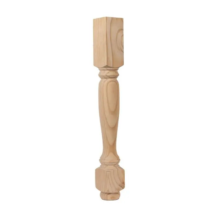 Shelf Table Leg, H750mm x 90mm, Raw Pine