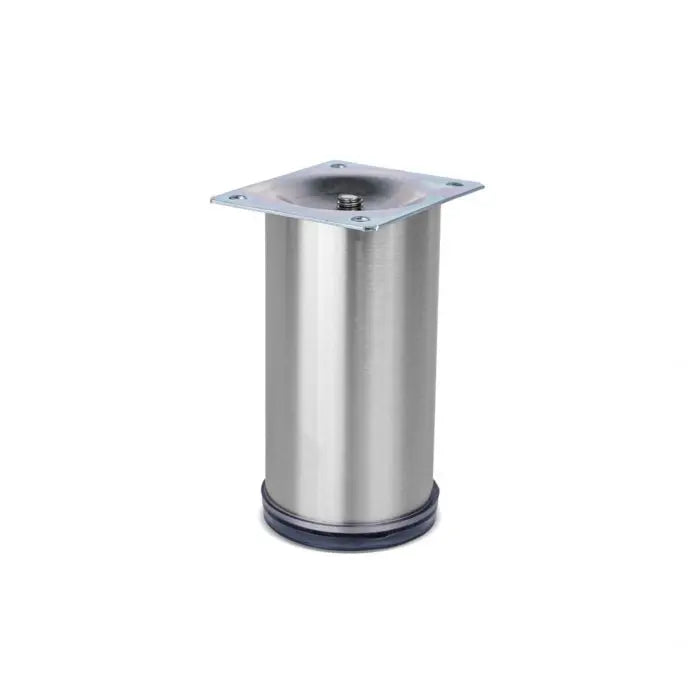 Straight Round Leg, Eco, H100mm x 50mm, Stainless Steel