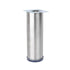 Straight Round Leg, Eco, H155mm x 50mm, Stainless Steel