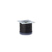 Straight Round Leg, Eco, H50mm x 50mm, Black
