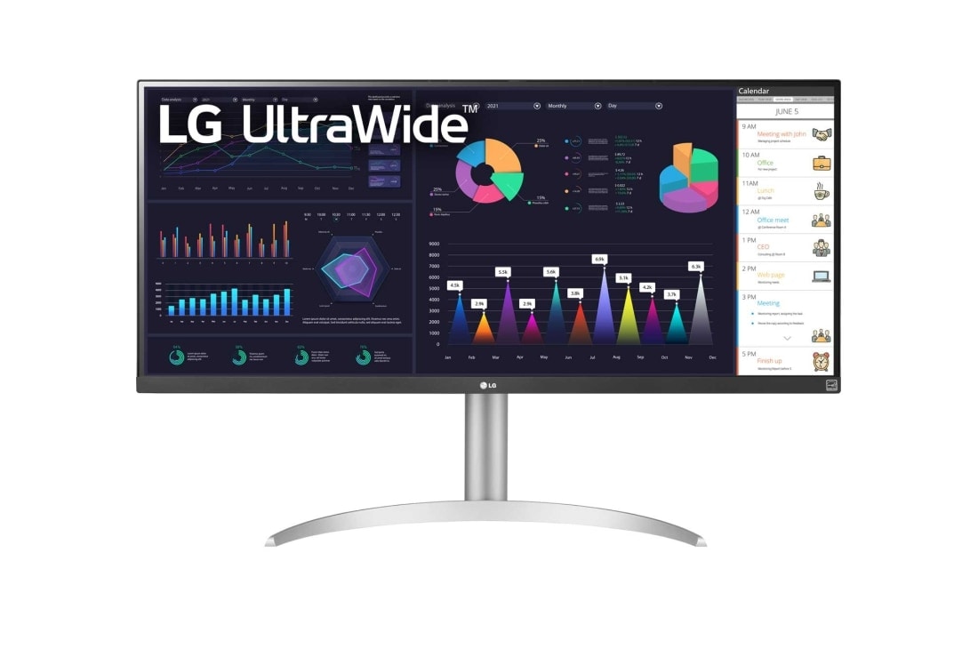 LG 34WQ650 UltraWide 34'' FHD IPS Monitor with USB-C