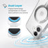 Speck Gemshell Grip MagSafe Case - Apple iPhone 16 - Clear & Chrome