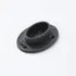 Closed Rail Holder, Black, Plastic, 1 Piece