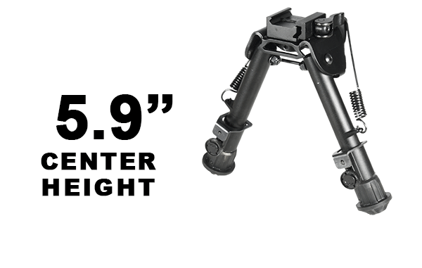 UTG TL-BP78Q OP Bipod QD Lever Mount Height 5.9-7.3