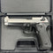 Blow F92 Black|Mat Chrome Blank/Pepper Gun (Semi Auto|15+1|9mm PAK)