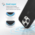 Speck Candyshell Grip MagSafe Case - Apple iPhone 16 Pro - Black & Slate Grey
