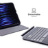 ZAGG Pro Keys 2 - Apple iPad Air 11 (2024-2026) - Black