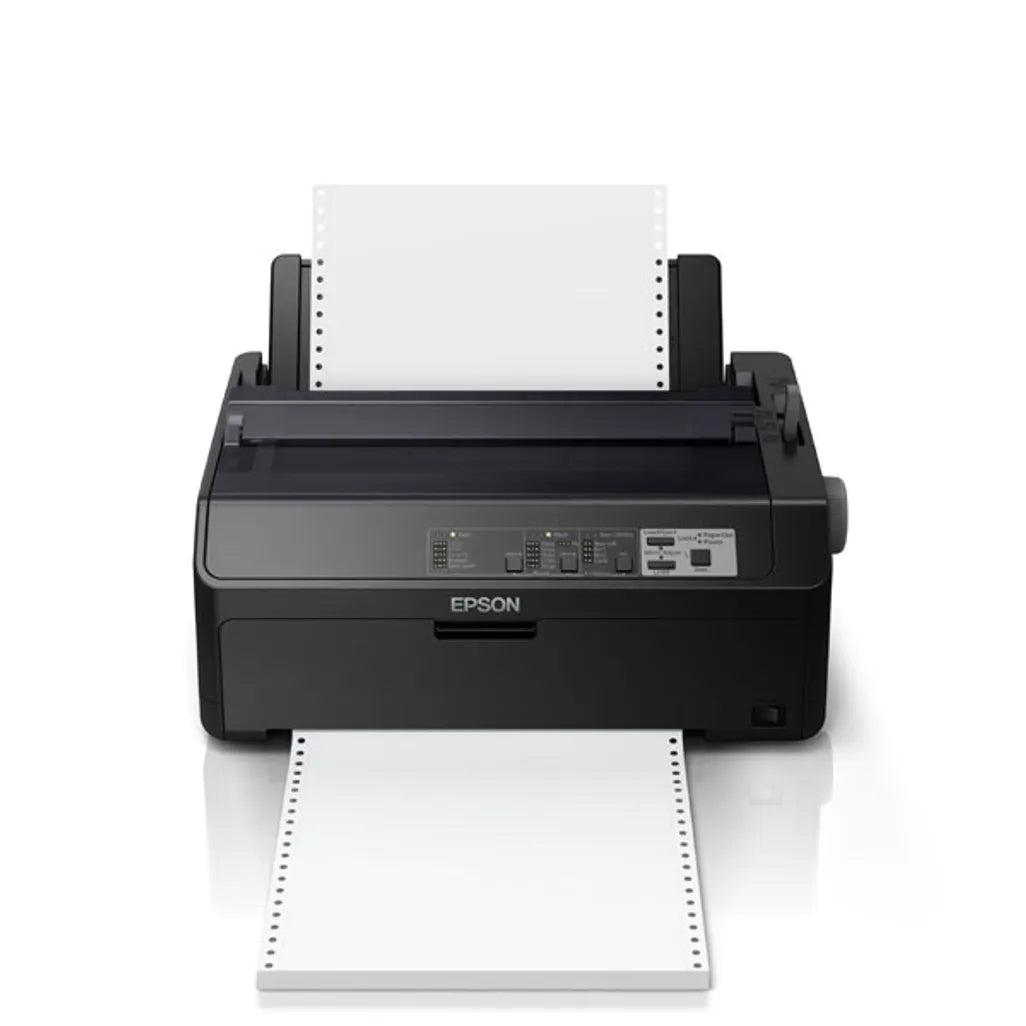 C11CF37401 - Epson FX-890II; Dot Matrix Printer; 80 columns; 18 Needles (2 x 9); Type B interface; Bidirectional parallel;
