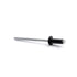 Blind Rivets, 4.0mm x 10mm, Aluminium, Black Coated, 100 Pieces