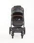 3 IN 1 Emerald Pu Leather Black On Black Plus Pu Nappy Bag