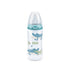 NUK Temperature Control Bottle with Silicone Teat 300ml - Crocodile