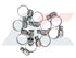 Hose Clamp 8-13Mm 8Mm Wide (10 Pack) (Mh2)