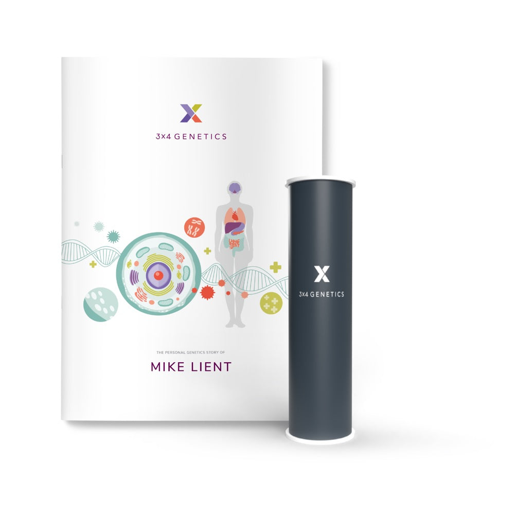 3X4 Genetics Blueprint Genetic Test | Personalised Health Insights | Test Kit