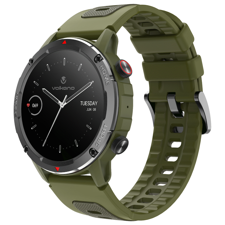 Volkano Power Series Smart Watch - Green