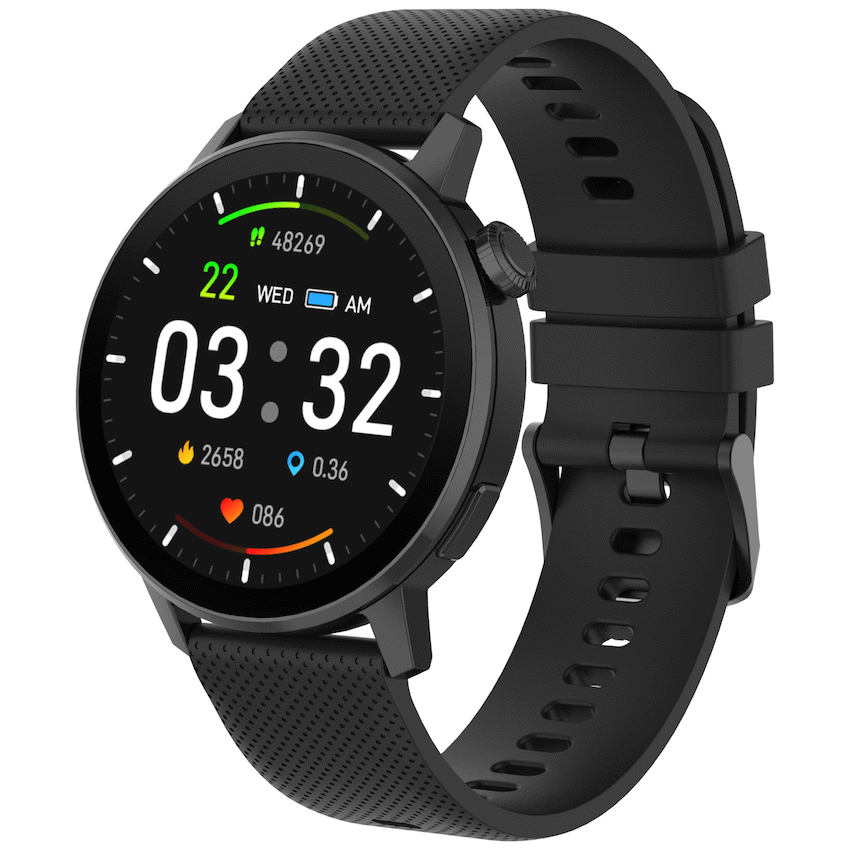 Volkano Orion Series Unisex GPS Watch - Black