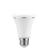 Switched 9w A60 Rechargeable LED Light Bulb E27 - Cool White