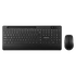 VolkanoX Gem Bluetooth Wireless Keyboard and Mouse - Black