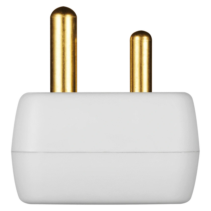 Switched 4-Way Medium Surge Adaptor with Schuko - White