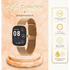 Volkano Ayla Collection Smartwatch with Milanese Strap