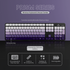 Volkano Prism Series Bluetooth Wireless Keyboard and Mouse - Purple