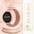 Volkano Ayla Collection Smartwatch with Extra Silicone Strap - Gold