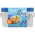 LocknLock To Go 2in1 lunch box 1.2lt bl